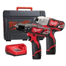 ™밀워키 충전콤보세트 M12 BPP2B 202X 12V 2.0AH™ 0708 PLAB:$:#, 상세페이지 참조