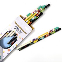 (당일출고)포켓몬스터 초등학생 육각형 8자루 세트 B 진한심 글씨 잘써지는 국산 연필, 3. 세트3번(8개입)