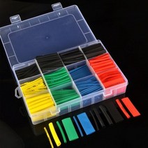 셀프자동차용품 정비 세차 세트 530pcs 자동차 전기 케이블 튜브 키트 열 수축 튜브, 박스 패키지