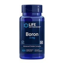 라이프익스텐션 붕소 Boron 3mg 100식물성 캡슐, 100정, 1개