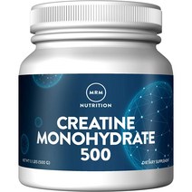 엠알엠 크레아틴 모노하이드레이트 500 비건 글루텐 프리, 500g, 1개