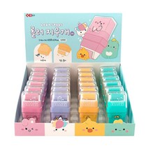 레이지스타 롤러지우개 2탄 24개입(박스) 지우개 청소기, 세트