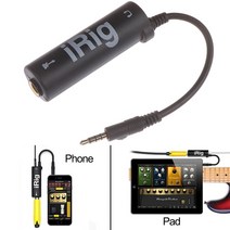 기타 인터페이스 i-rig 변환기 전화 기타 오디오 인터페이스 기타 튜너 기타 라인 irig 변환기 용 교체 기타