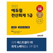 2022 에듀윌 전산회계 2급 이론편+실무편+최신기출, 분철 - 선택안함