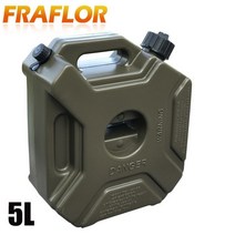 캠핑 제리캔 기름통 등유통 말통 휘발유통 보관통 빨강 녹색 검정 5 연료 탱크 휘발유, 협력사, 녹색 잠금 없음