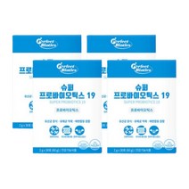 퍼펙트바이오틱스 슈퍼 프로바이오틱스 19 2g x 30포 x 4개, 상세페이지 참조, 상세페이지 참조