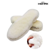 겨울 플러스 천연양털깔창 방한용품 인솔