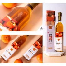 감익는마을 천연감식초 감식초500ml 항아리3년숙성 천연감식초 천연발효식초 천연식초 자연침전감식초, 유리병500ml 2병, 1개, 500ml