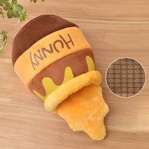 고양이집 공용 chewy 밀폐형 보온 트럼펫 허니캔 사계절, T09-가후하지 토끼털 팬카페 갈색큰돗자리작아, C02-L-22 근내 고양이18 근내개