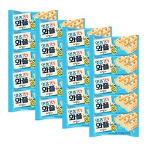 롯데 샌드 모나카 아이스크림 와플 바닐라 140ml, 20개