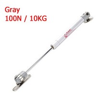 KAK 100N 10kg 캐비닛 경첩 가구 가스 스프링 주방 찬장 도어 리프트 지원, 그레이 10KG
