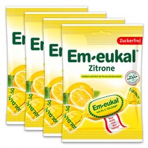 엠오이칼 레몬 무가당 캔디+마술패치2매, 75g, 4팩+마술패치2매