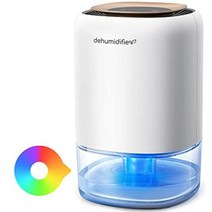 [1500ml&강력 제습&PSE인증 완료]제습기 소형 제습기 콤팩트 정음 작업 7색 야간 조명 포함 에너지 절약 습기&장마 대책 결로 방지 곰팡이 방지 방 말린 자동 정지 기능 탑재