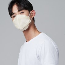 케어핏 입체형 KF94 100매 국산 컬러 대형 황사마스크, 입체형KF94 대형(멜랑베이지100)