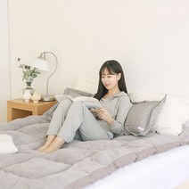 두꺼운 마약웜매트 매트리스 4계절 토퍼 92379EA, 본상품선택