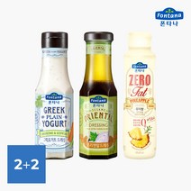 폰타나 샐러드 드레싱 4병 골라담기(13종 택2), 1. 오리엔탈 드레싱 270g 2병_1. 오리엔탈 드레