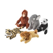 이케아 DJUNGELSKOG 융엘스코그 미니 봉제인형 5종 오랑우탄 코끼리 팬더 사자 호랑이 동물인형, 코끼리_004.028.46