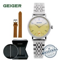 가이거GEIGER 여성 메탈시계 GE21163_GYS 팔찌세트+가죽밴드