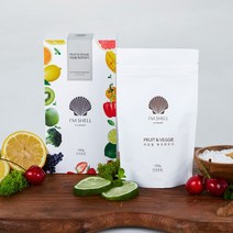 아임쉘 칼슘파우더 과일 야채 세정제1+1세트(100g4개+소분용기2개+100g추가증정1개)