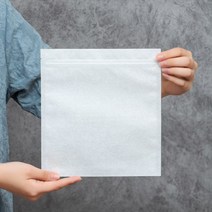 보이차 시안 고급 화이트 면 종이 밀봉 주머니 방습 티 깻묵 수납 자 봉인함 저장하다 봉지 2150839187, 미니 사이즈 화이트 면 종이봉투 (가, 200개입