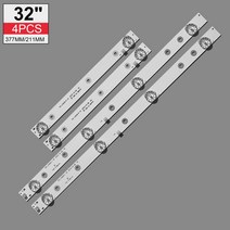 AKAI aktv322에 대 한 4pcs LED 백라이트 스트립 램프 32LED38P 스마트 JS-D-JP3220-04EC E32F2000 D32-0A3, 한개옵션0
