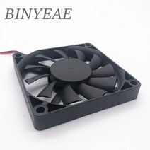 쿨링 저소음 DC 5V 12V 24V 7010 70MM 70*70*10MM 초박형 USB 냉각 팬 2 핀 CPU 팬, Oil bearing 5V USB