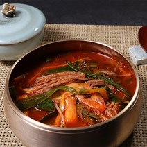 (5개 구매시 1개 추가증정) 35년 전통 금강수림 밀키트 국/탕/찌개 1kg, 전통육개장