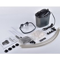 연못 여과기 필터 Resun CY 150/H 미니 슈퍼 수족관 물고기 담수 해양 암초 산호 탱크 캐니스터, [01] CY, [03] 한국플러그 Plug 적응er