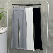 행복여[봄신상무배]와이드 밴드 스판 데일리 부츠컷 팬츠