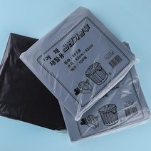 쓰레기봉투 50L 62X82 검정색 100장
