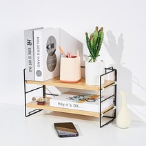 아이코지 미니 1단 2단 책상 정리대 선반 (당일배송), 1개