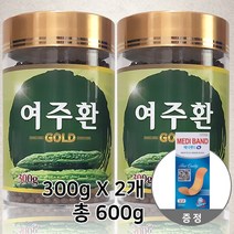 단비식품 여주환 600g (2병), 1세트 (메디밴드/증정), 300g X 2개