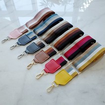 에브리캔버스 와이드 컬러 스트랩 가방끈 (5.2 cm) - 골드버클