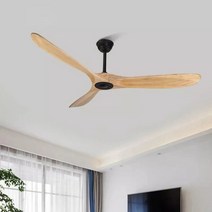 대형 목재 dc 천장 팬 70 88inch 85-265v 산업용 팬 가정용 ventilador tech에 대한 원격 제어 목재 팬이 있는 조명 없음, f, 52인치 DC 모터