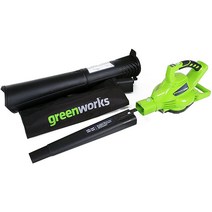 Greenworks 40V 185 MPH 베리어블 스피드 무선 리프 블로워 베큠 배터리 미포함 24312, Blower / Vac (Tool Only) Gen 1
