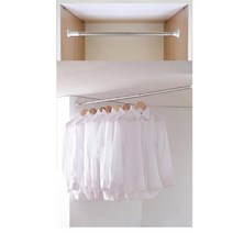 옷장 벽면 튼튼한 스텐 압촉봉 행거 철봉 옷걸이 특대 리빙행거 행가