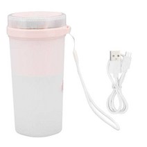 믹서텀블러 텀블러 미니 쉐이크 믹서기 여행용 전기 과즙 컵 300ml 미니 블렌더, 02 Color1