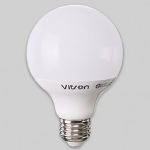 비츠온 LED 에코 전구 볼구 볼전구 10W G80 주광색 KS(숏타입)