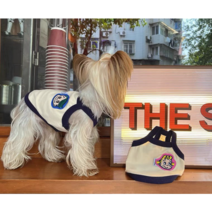 강아지 옷 실내복 프릴 나시 티셔츠 민소매티 애견의류, 12_54무굿즈_여