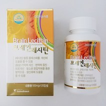 고센바이오텍 고센 브레인레시틴 500mg 120정 난황레시틴, 1개