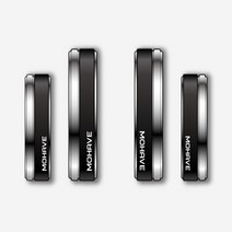 문콕방지 블랙 슈트 엠블럼 도어가드 모하비, 2 본상품선택, 4개