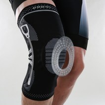 도디치 무릎보호대 DI-204 무릎관절보호 무릎부상방지 원형실리콘 서포트바 이중밴드, M-한쪽