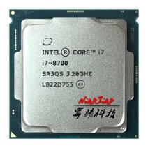인텔 코어 i7-8700 i7 8700 3.2 GHz 6 코어 12 스레드 CPU 프로세서 12M 65W LGA 115. 1 은 a.