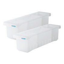 [1+1]락앤락 냉동실 정리 트레이 슬림형 2P