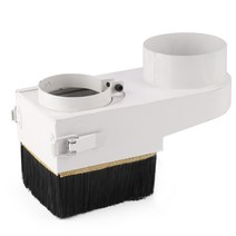 65mm/85mm/100mm/125mm 직경 집진기 먼지 커버 브러시 CNC 스핀들 모터 밀링 머신 라우터 목공 도구, 06 90mm diameter