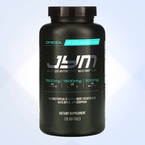 JYM사이언스 오메가 3 쓰리 EPA DHA DPA 피쉬 오일 120캡슐, 120캡슐 1개