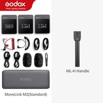개인촬영 초소형 마이크 godox movelink m1 m2 2.4ghz dslr 무선, 협력사, 무브링크 m2 키트 1