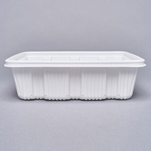업소용 사각 찜용기 찜닭 갈비찜 해물찜 아구찜 용기 소 중 대 특대, D02-사각찜 용기 중 2500ML 50개, 1개, 1개
