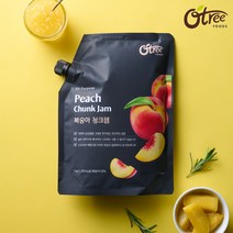 오트리푸드 복숭아 청크잼 1kg, 1개