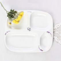 벨누벨 라일락 미니 식판 다이어트식판 어린이용, 선물포장